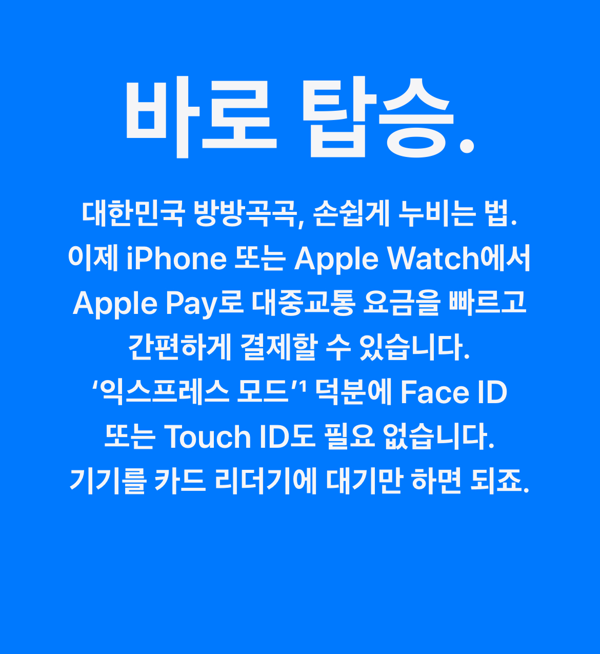 아이폰티머니 애플페이 소개 이미지 4