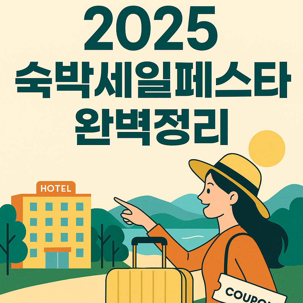 2025년 대한민국 숙박(숙소)세일 페스타 특별재난지역편 2025년 대한민국 숙박(숙소)세일 페스타 특별재난지역편