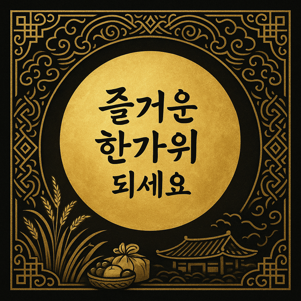 추석 축하 일러스트 11