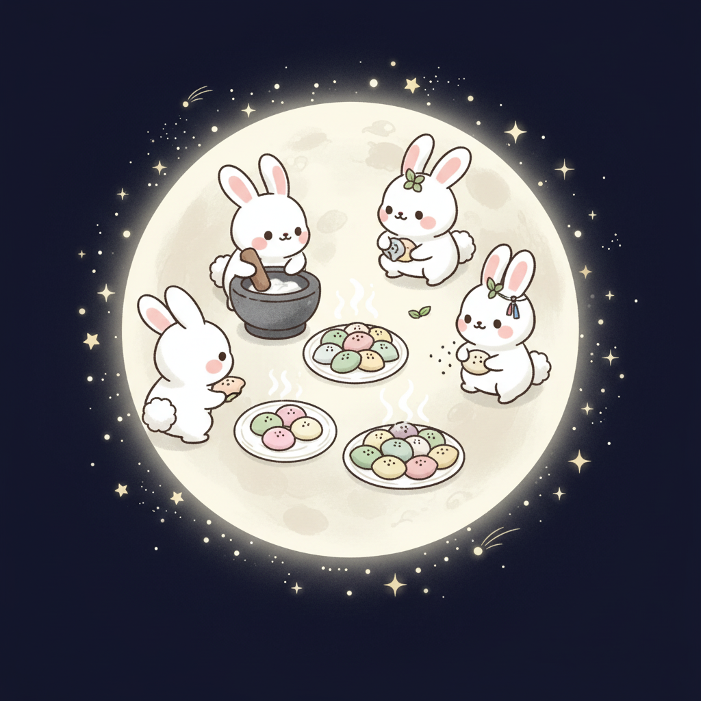 추석 축하 일러스트 23