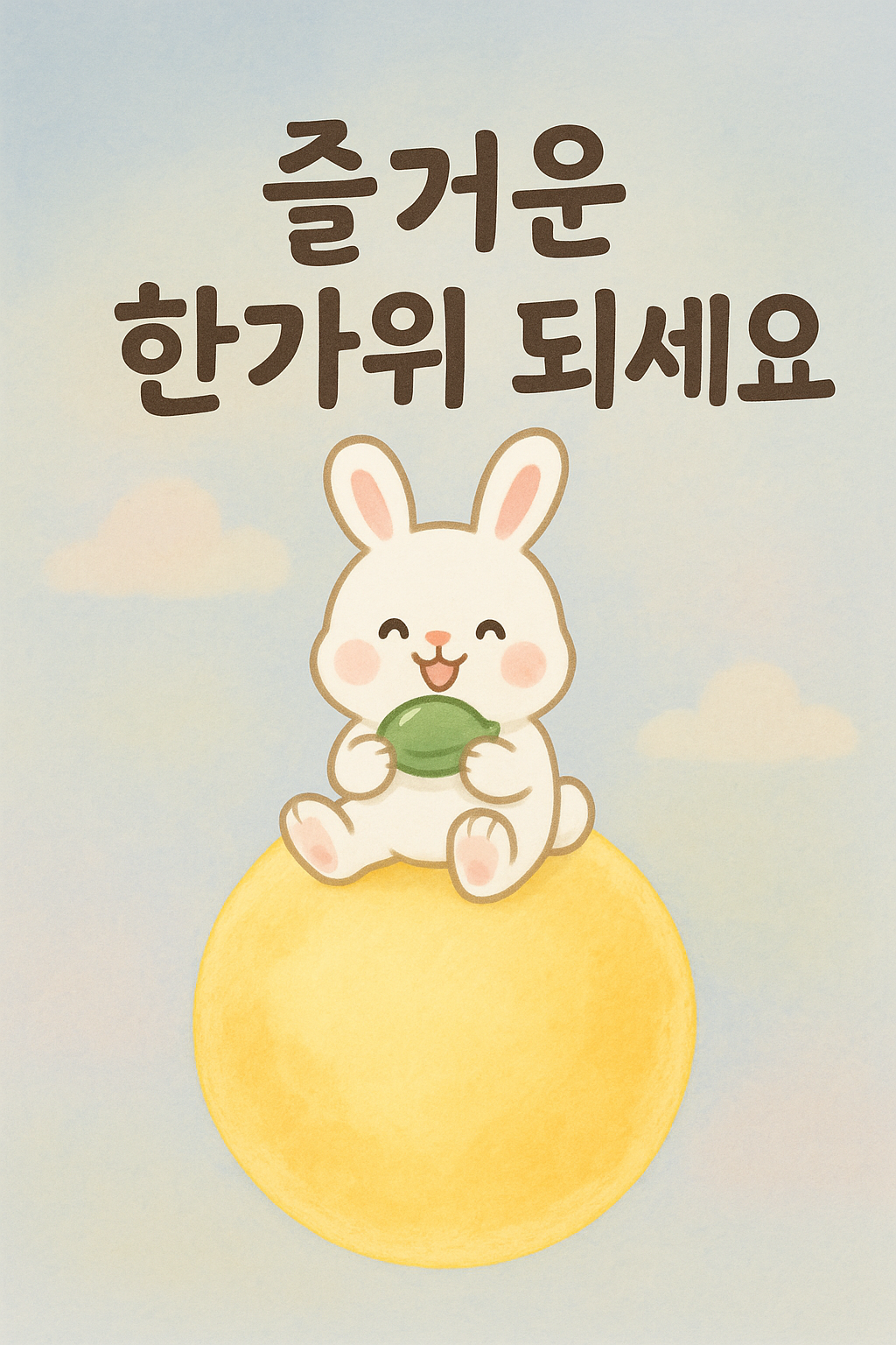 추석 축하 일러스트 7