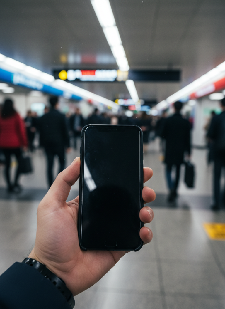 Black Screen of Failure in Transit