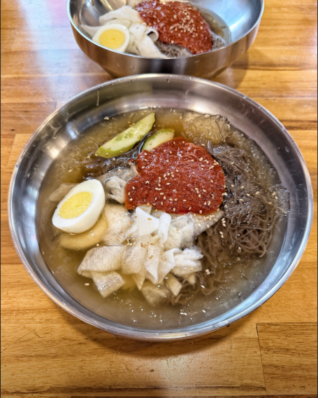 불냉면