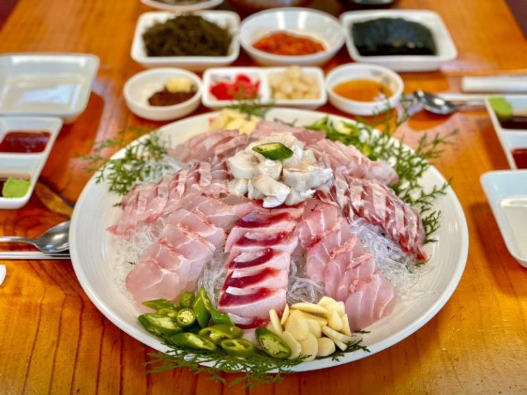 한나루민어회