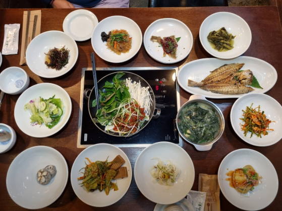 대나무통밥맛정식