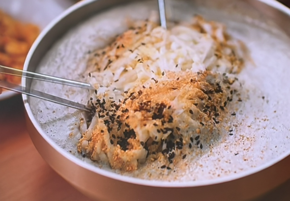 면생면사 콩국수